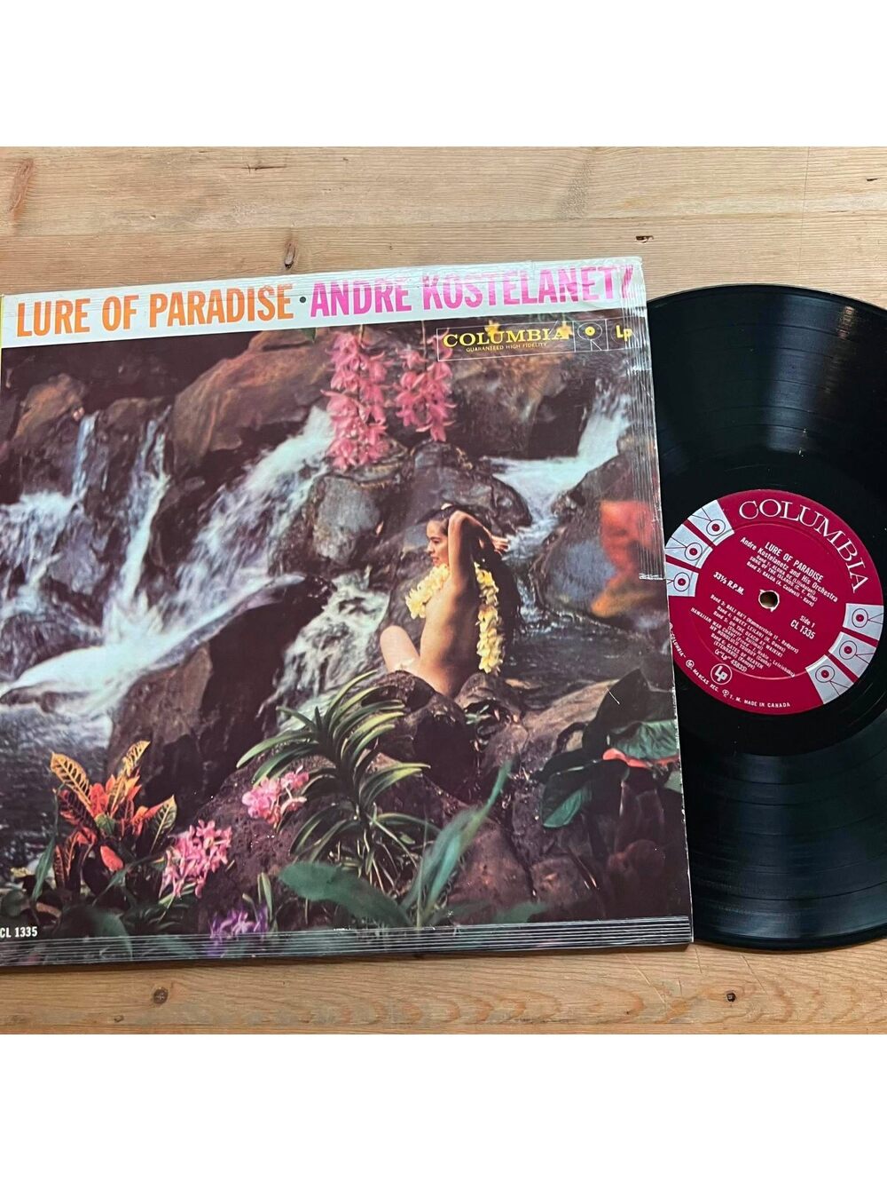 Andre Kostelanetz - Lure of Paradise 33rpm VG+ VR26